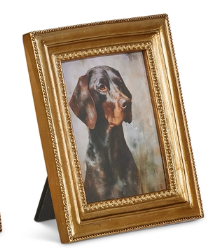 6" Vintage Bird Dog Framed Print