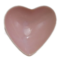 Stoneware Heart Shaped Dish, 4 Colors