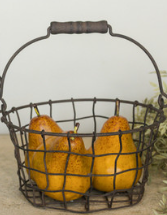 SET/ 2 WIRE BASKETS W/ HANDLE
