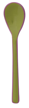 Enameled Stainless Steel Salt Spoon with Colored Edge, 8 Styles