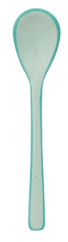 Enameled Stainless Steel Salt Spoon with Colored Edge, 8 Styles