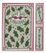 Christmas Canvas Book Storage Box (Assorted Styles)