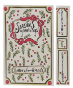 Christmas Canvas Book Storage Box (Assorted Styles)