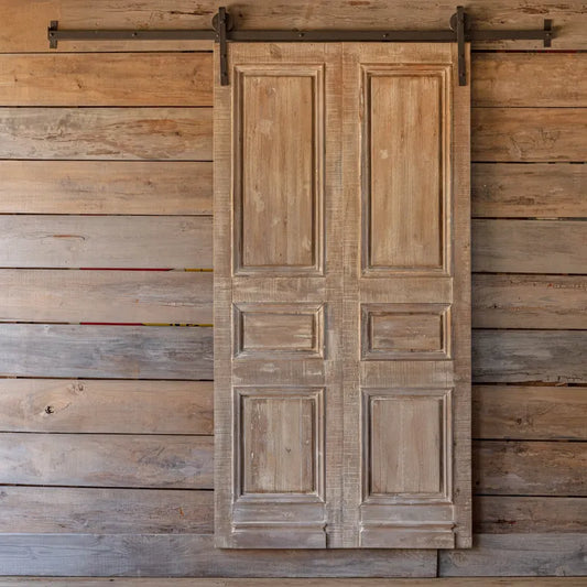 Sliding Panel Door with Hardware