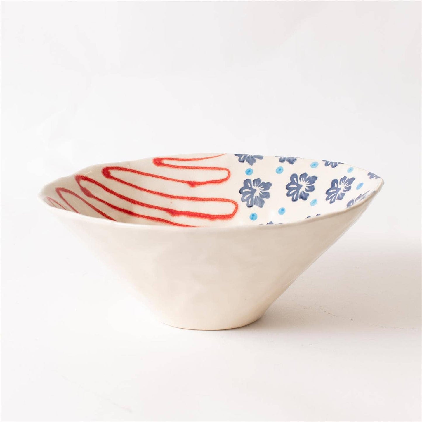 Americana Folk Art Serving Bow  | Patriotic, USA