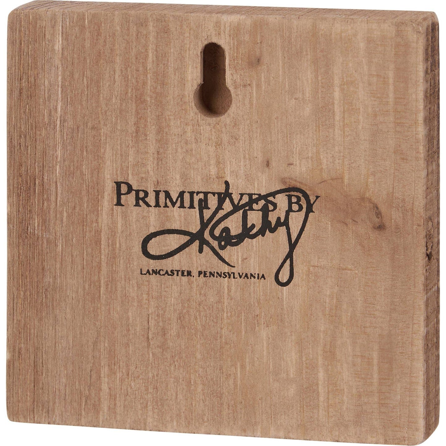 Cardinal Block Sign