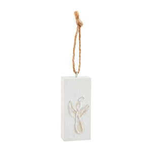 angel painted ornament