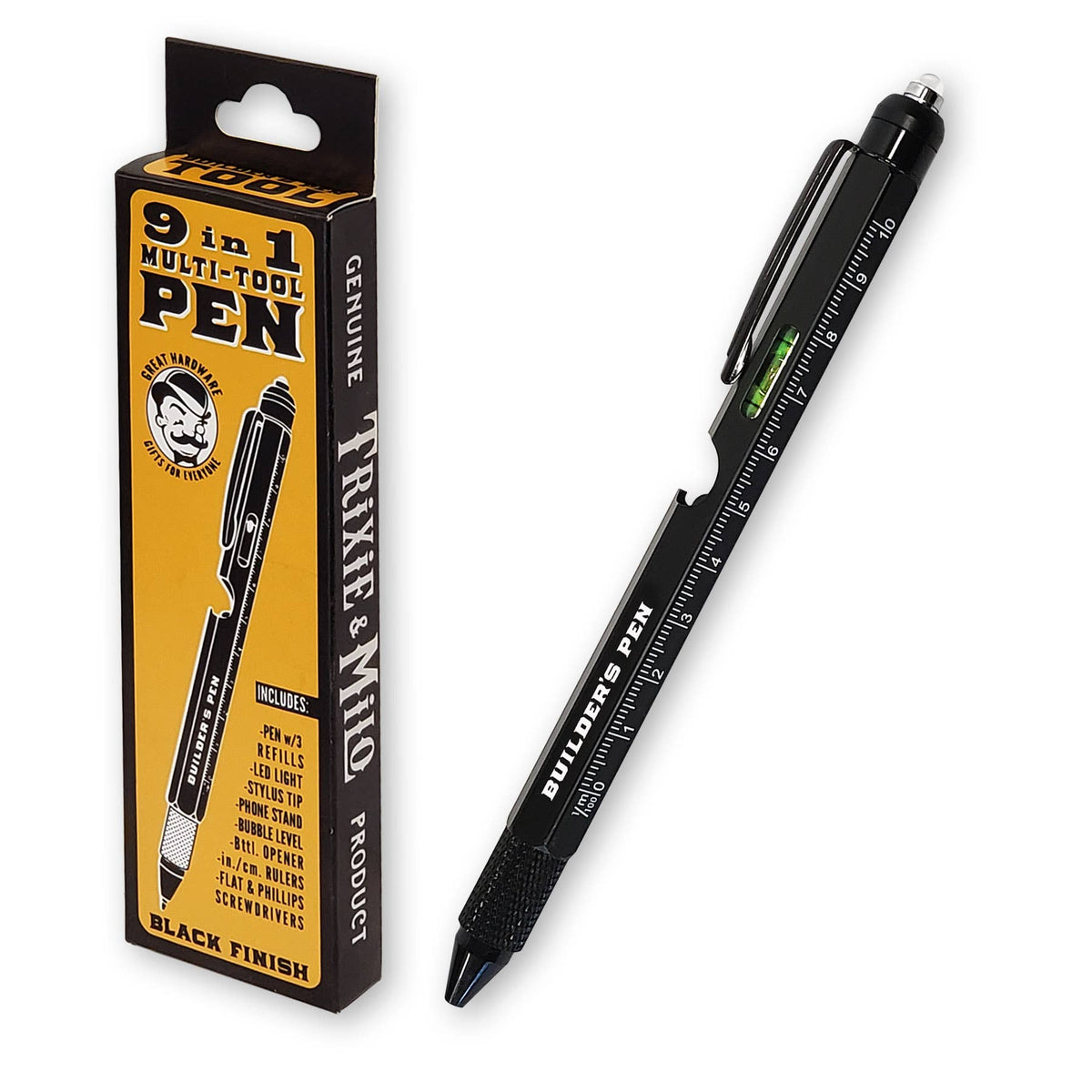 Builder’s Pen – 9-in-1 Multi-Tool Pen