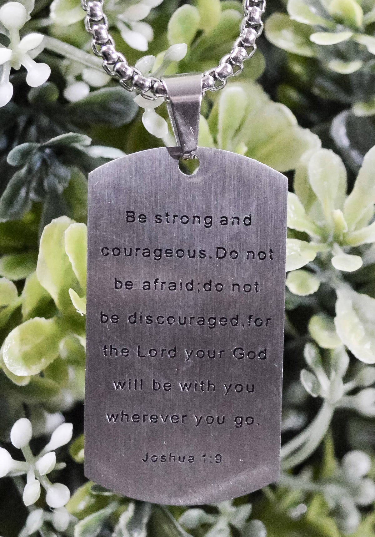 Cross Necklace Be Strong - Eden Merry Necklace