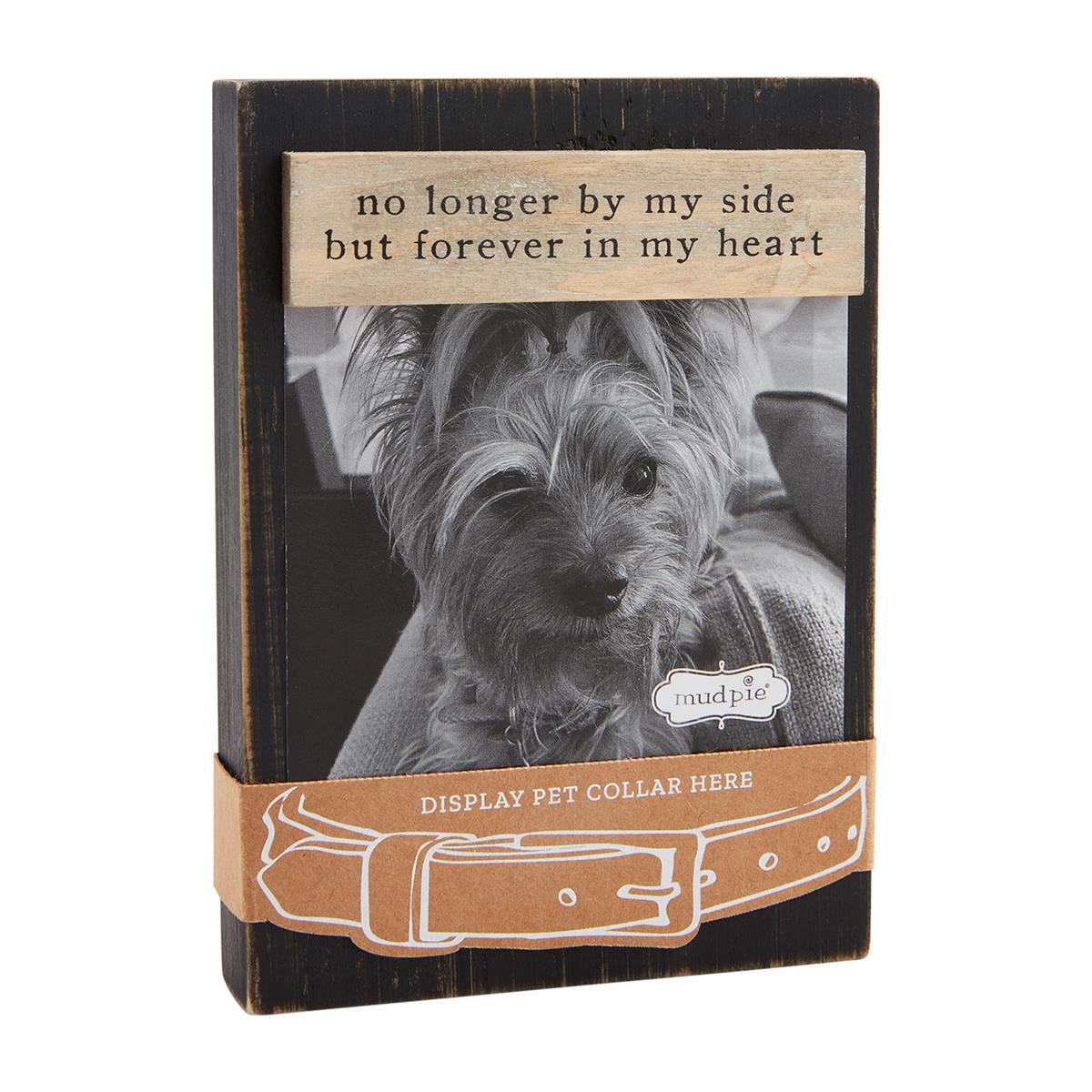 Black collar keepsake frame
