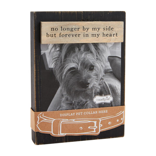 Black collar keepsake frame