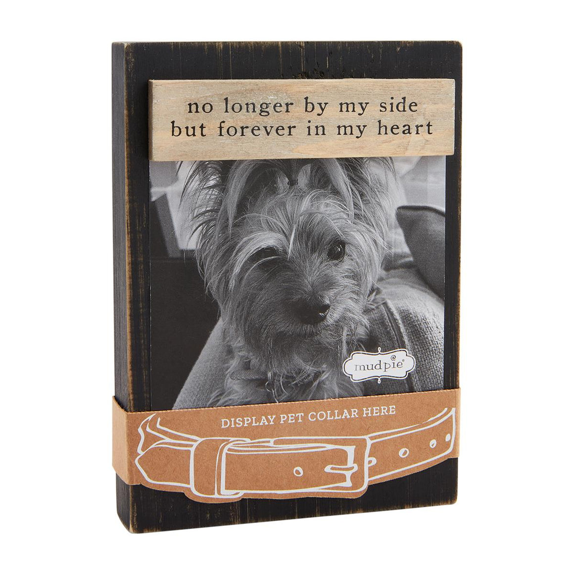 Black collar keepsake frame