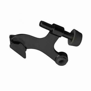 Half Leaf Hinge Pin Door Stop -Black
