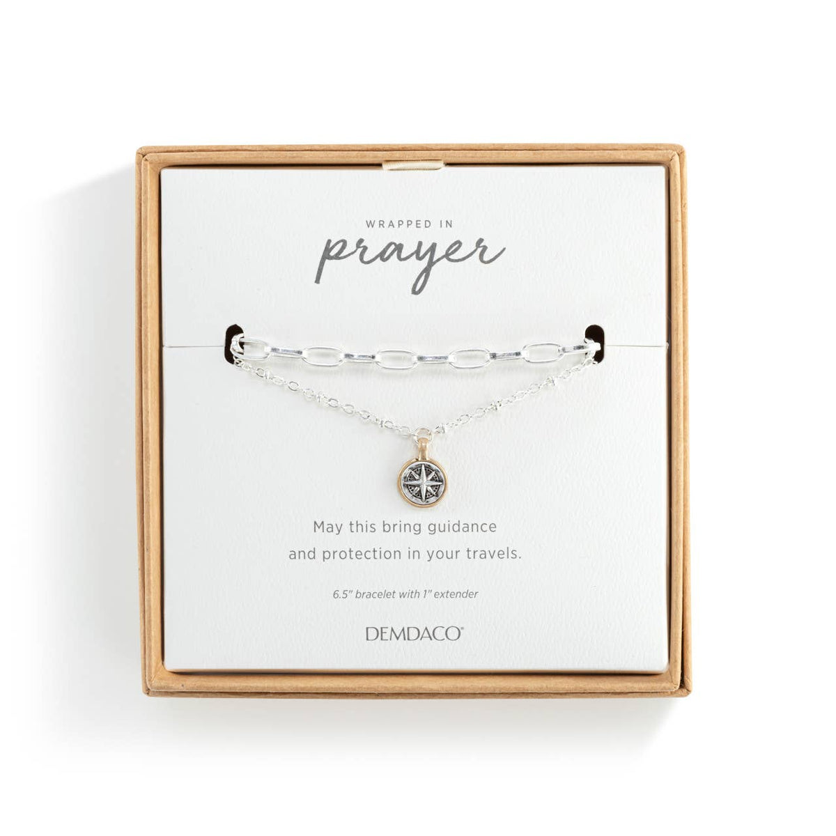 Protect & Guide Bracelet - Silver