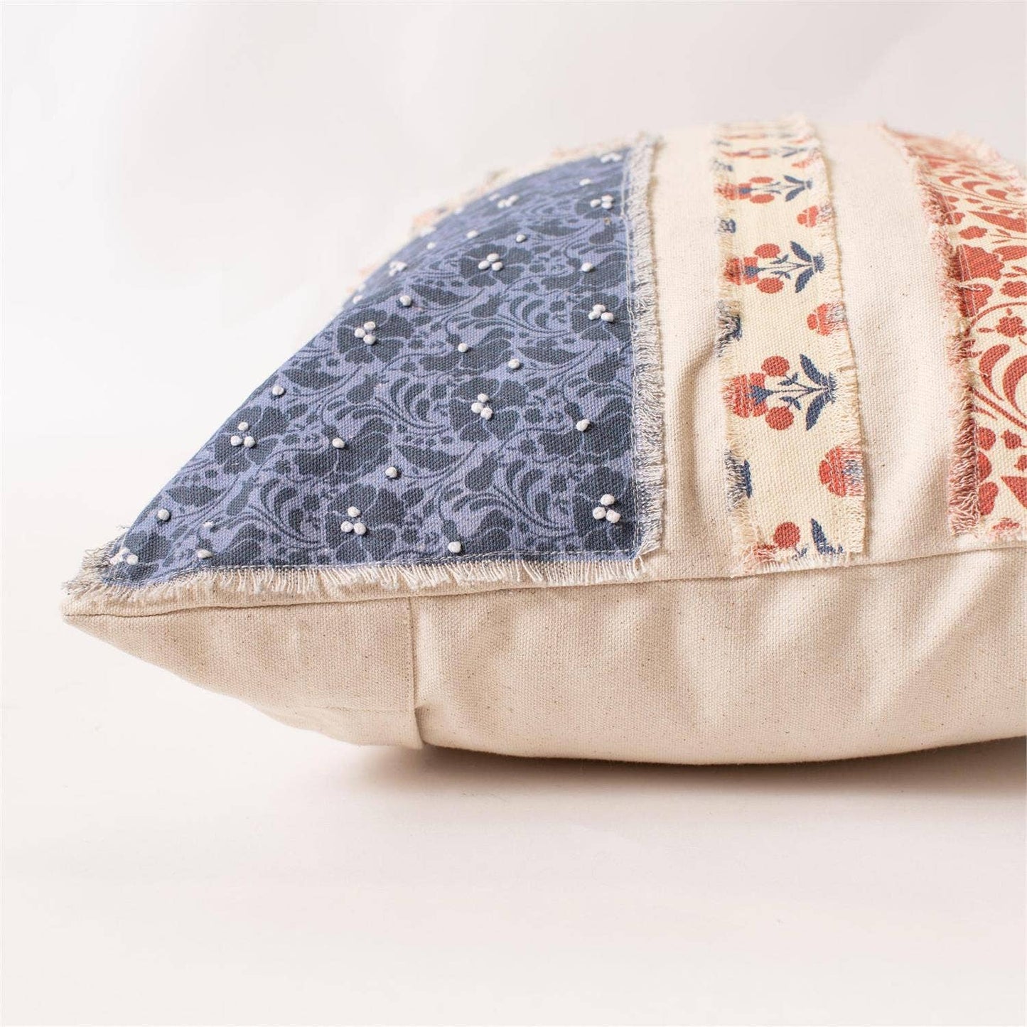 Patchwork American Flag Lumbar Pillow (Pk/02) | Patriotic