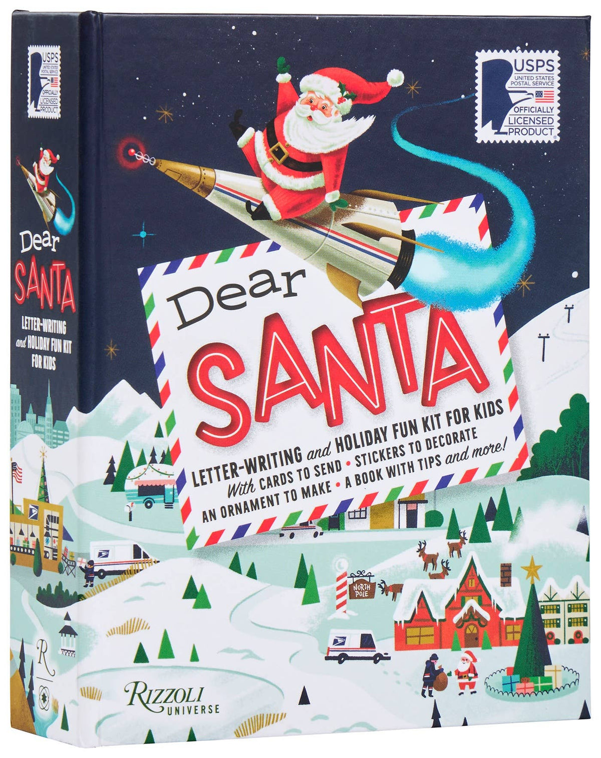 Dear Santa Letter-Writing and Holiday Fun Kit