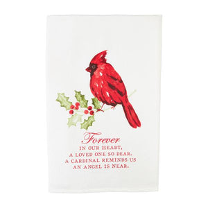 Forever Cardinal towel