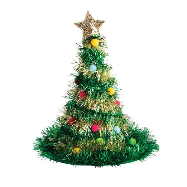 Green movin' and groovin' tree hat