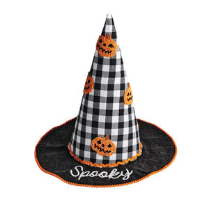 Medium beaded witch hat sitter