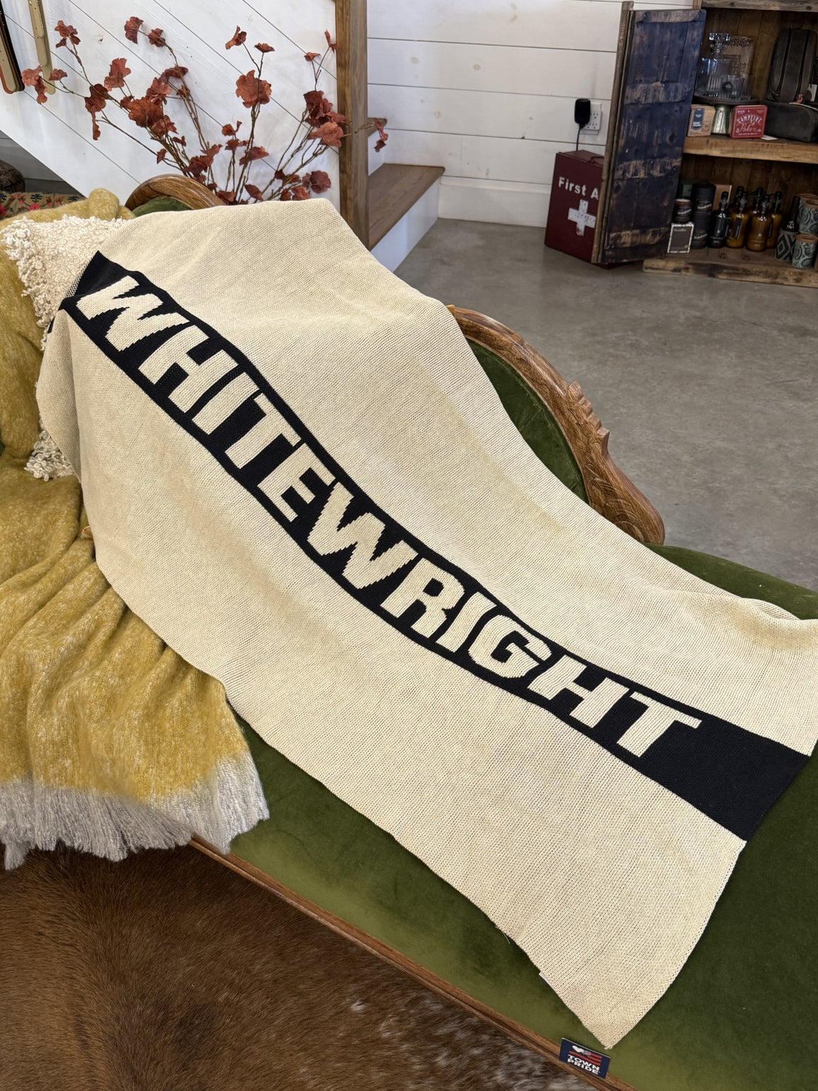 Whitewright Knit Throw