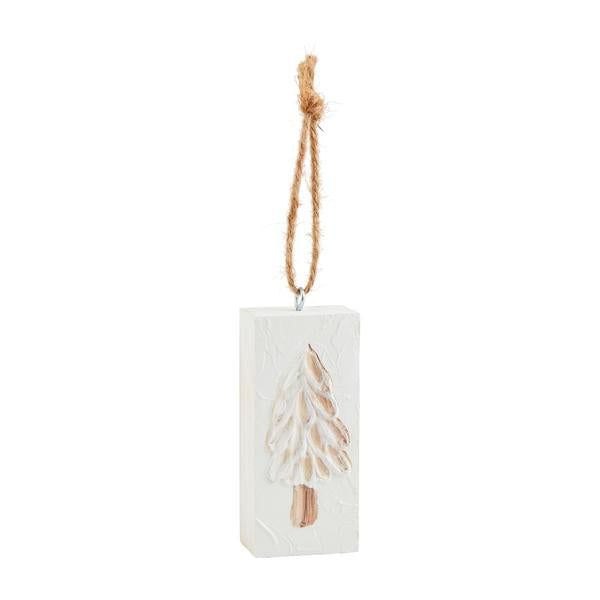 tree painted ornament