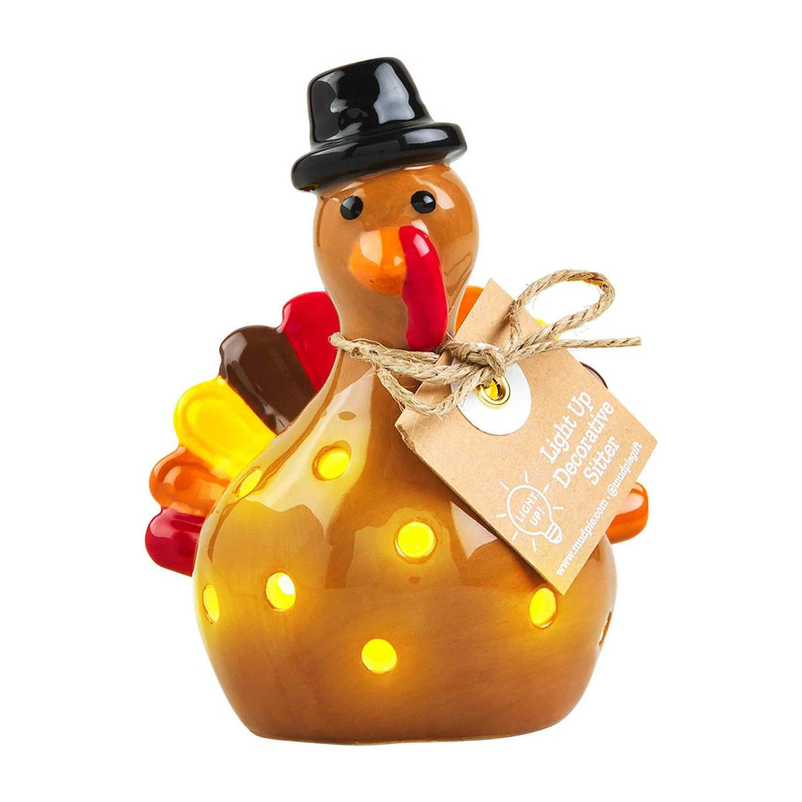 turkey light up sitter