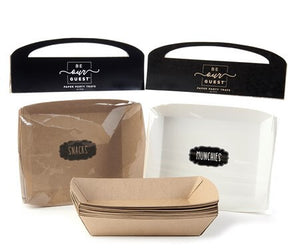 GiftCraft Paper Party Trays, Pkg of 12