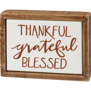 Mini Fall Box Signs