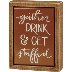 Mini Fall Box Signs