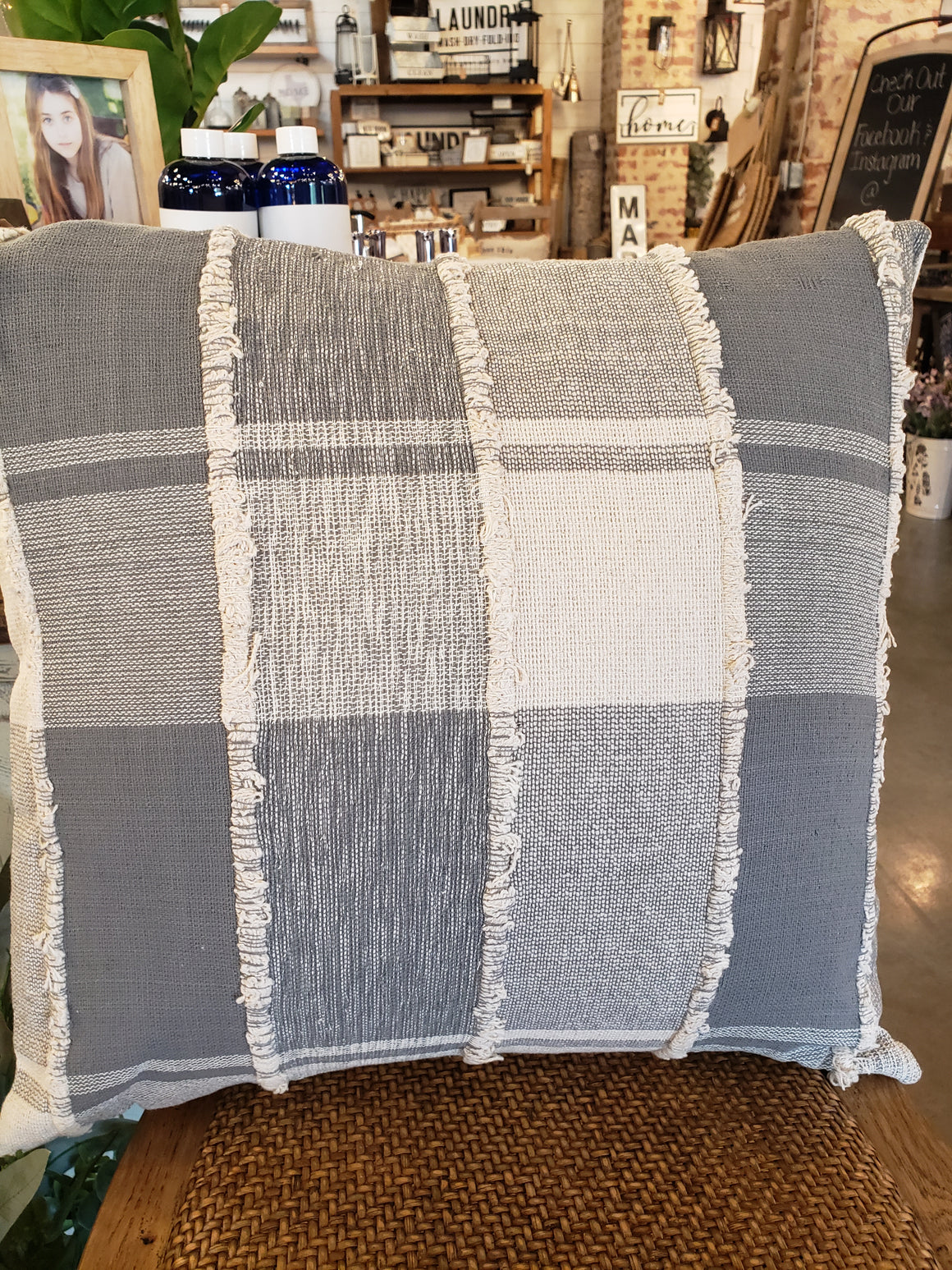Cotton Woven Pillow