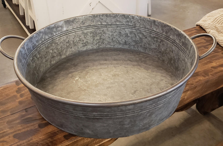 Galvanized Tubs with handles