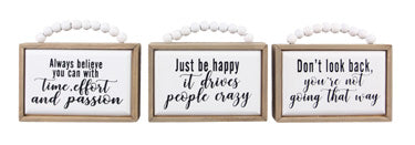 Inspirational Box Signs