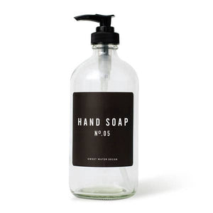 Black Label Soap Containers