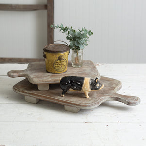 Distressed Grey Risers