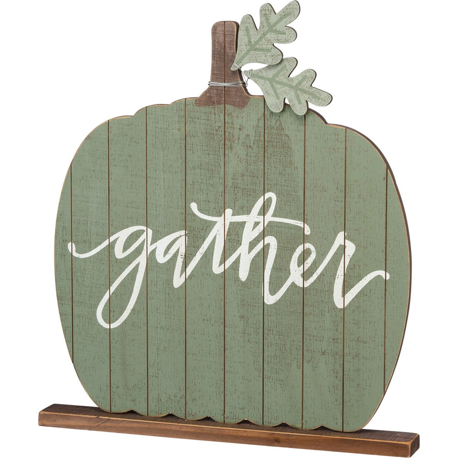 Gather Pumpkin Sitter