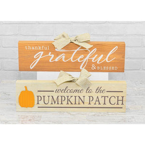 Fall Block Signs