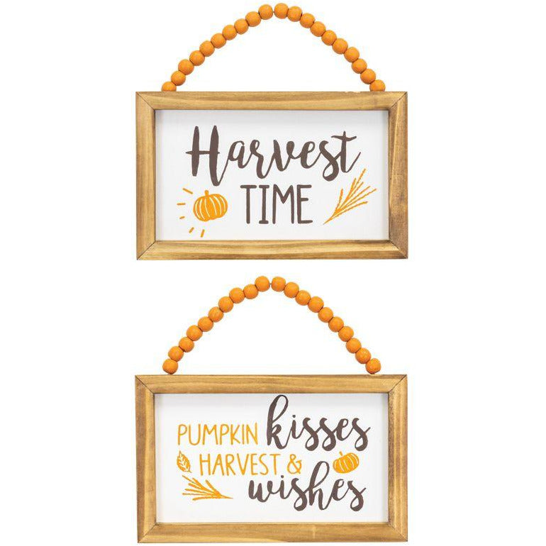 Harvest Time Beaded Hangers