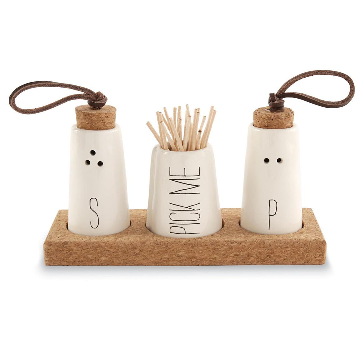 SALT PEPPER TOOTHPICK HOLDER