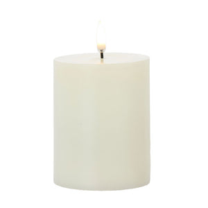 Ivory Pillar Candle - Small
