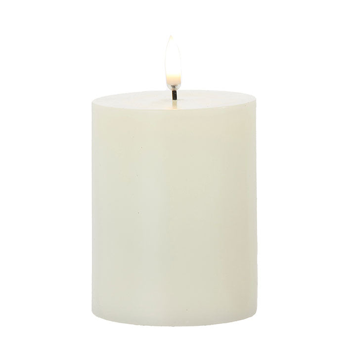 Ivory Pillar Candle - Small