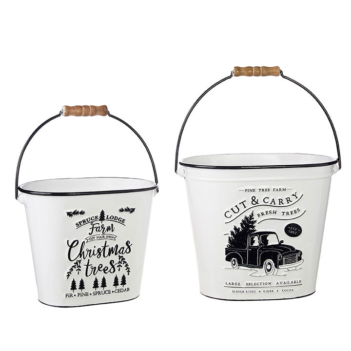 Farmhouse Tree Bucket