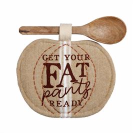 Pumpkin Pot Holder Set