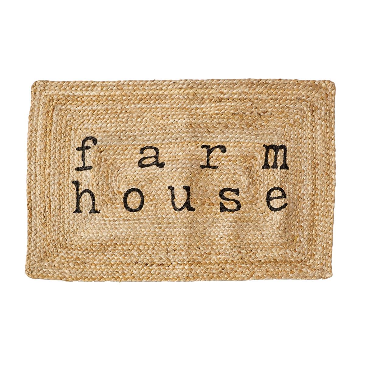 Farmhouse Style Welcome Home Doormat