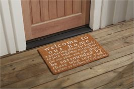 Welcome To Our Home - Doormat