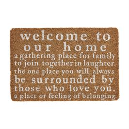 Welcome To Our Home - Doormat