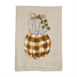 Painted Pumpkin Towels