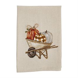 Painted Pumpkin Towels