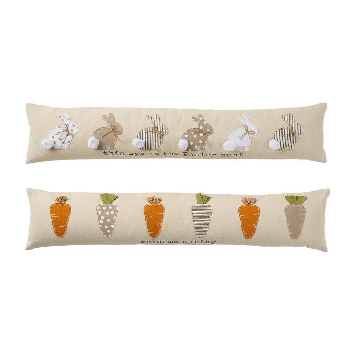 EASTER APPLIQUE SKINNY PILLOWS
