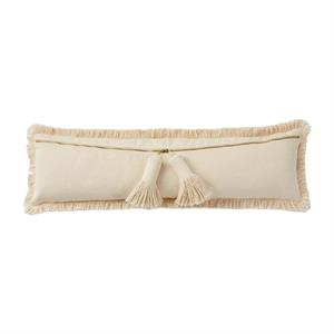 Dhurrie Tassel Long Pillow