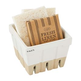 Wash Soap & Sponge Basket